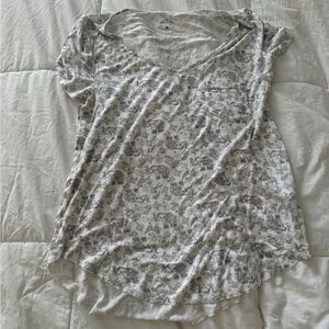 Offer a Price Hollister Women's Gray Elephant Patterned Top Size S